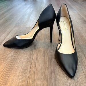Jessica Simpson Prizma Leather d'Orsay Pumps